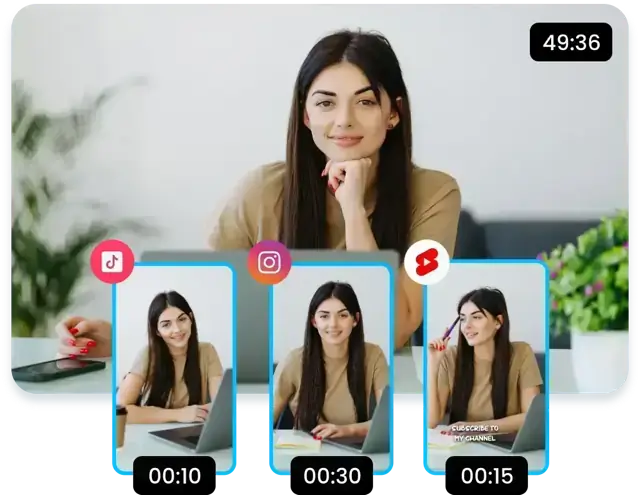 AI long to short clip maker
