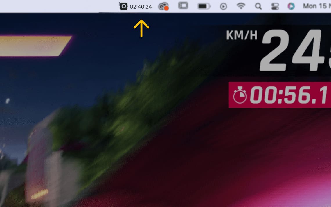 Start the game you want to record