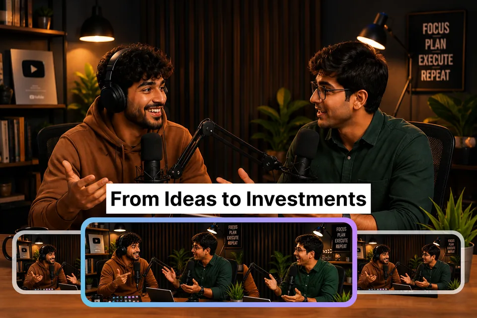 Podcasters using the Vmaker AI YouTube clip maker