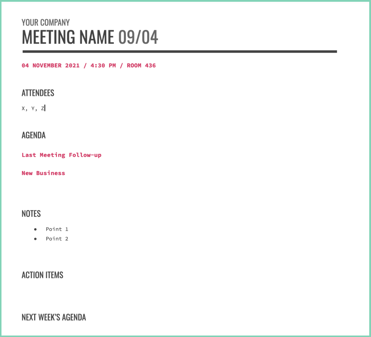 How to Write Better Meeting Notes in 5 Steps (With Free Meeting