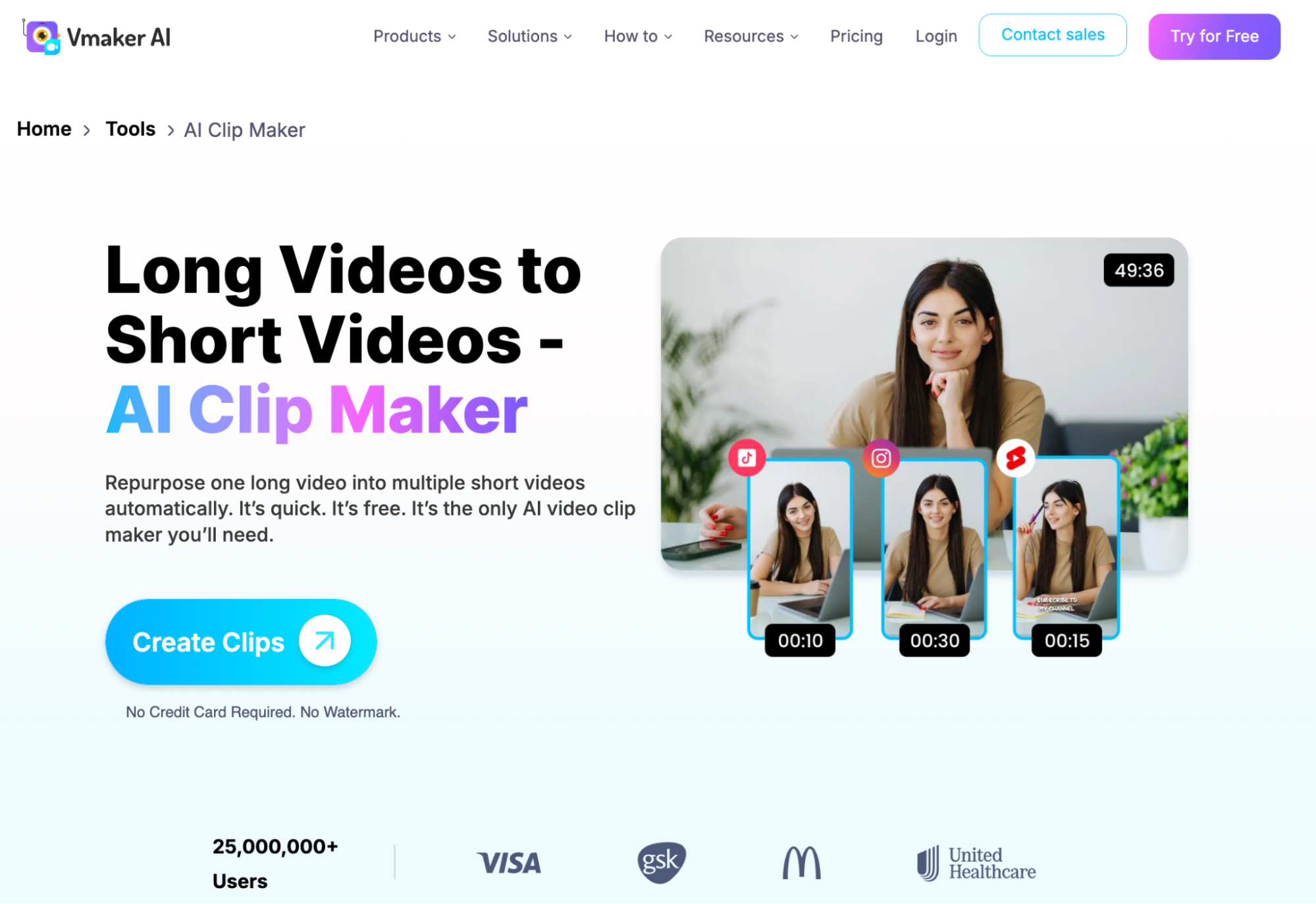 AI clip maker